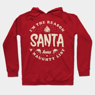 The Reason Santa Has A Naughty List Funny Hoodie